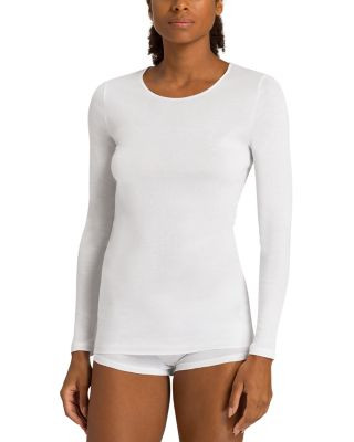 Cotton Seamless Long Sleeve Top | Bloomingdale's (US)