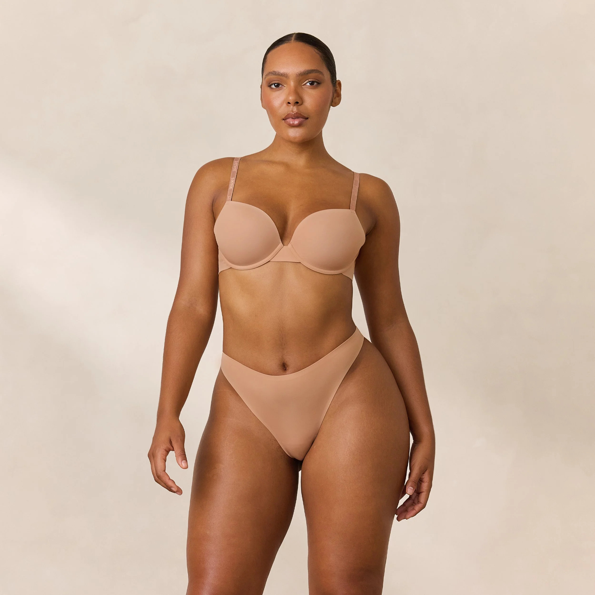 Invisible Form T-Shirt Bra - Honey | Lounge AUS