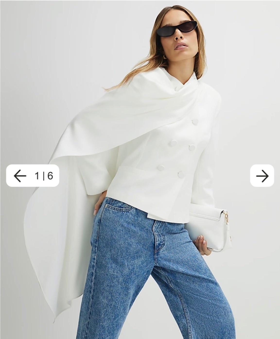 Cape blazer 

#LTKspring #LTKworkwear #LTKuk