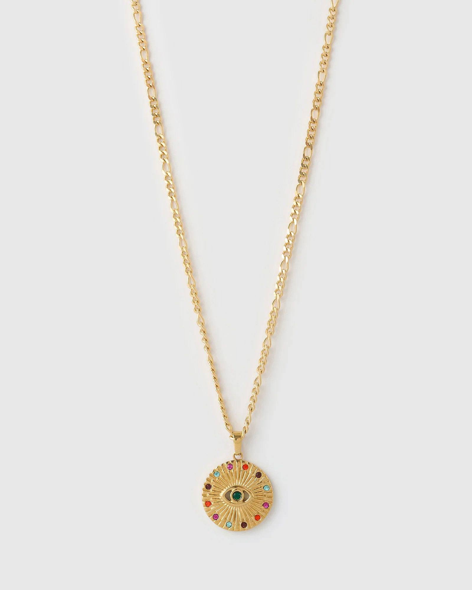 Halo Gold Necklace | Arms Of Eve