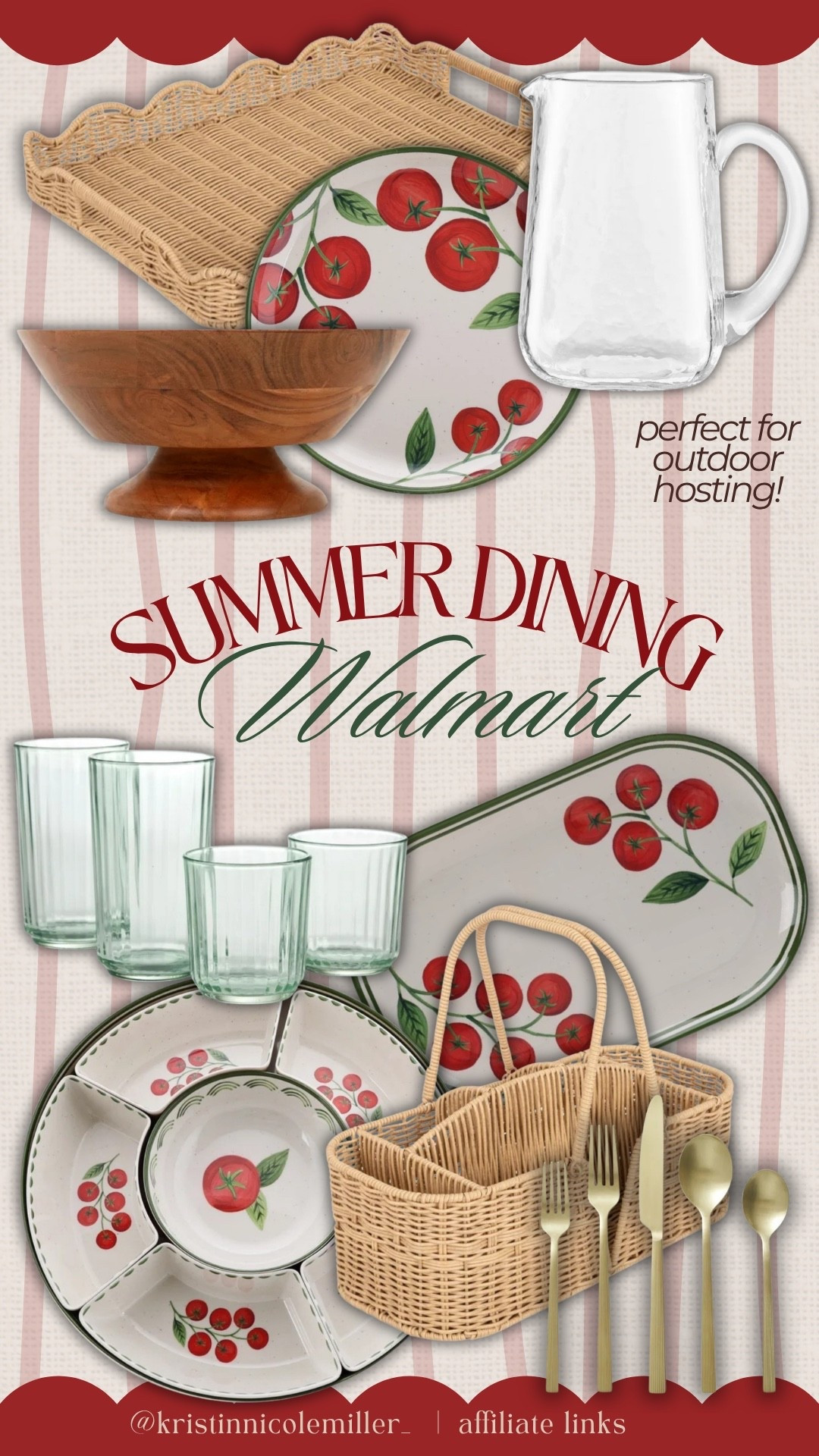 Summer dining at Walmart! So many cute, summery pieces to brighten up any summer table scape. 

Seasonal summer Walmart affordable trending tomatoes red green unique 

#LTKSeasonal #LTKHome