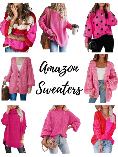 Pink amazon sweaters

#LTKstyletip #LTKSeasonal #LTKfindsunder50