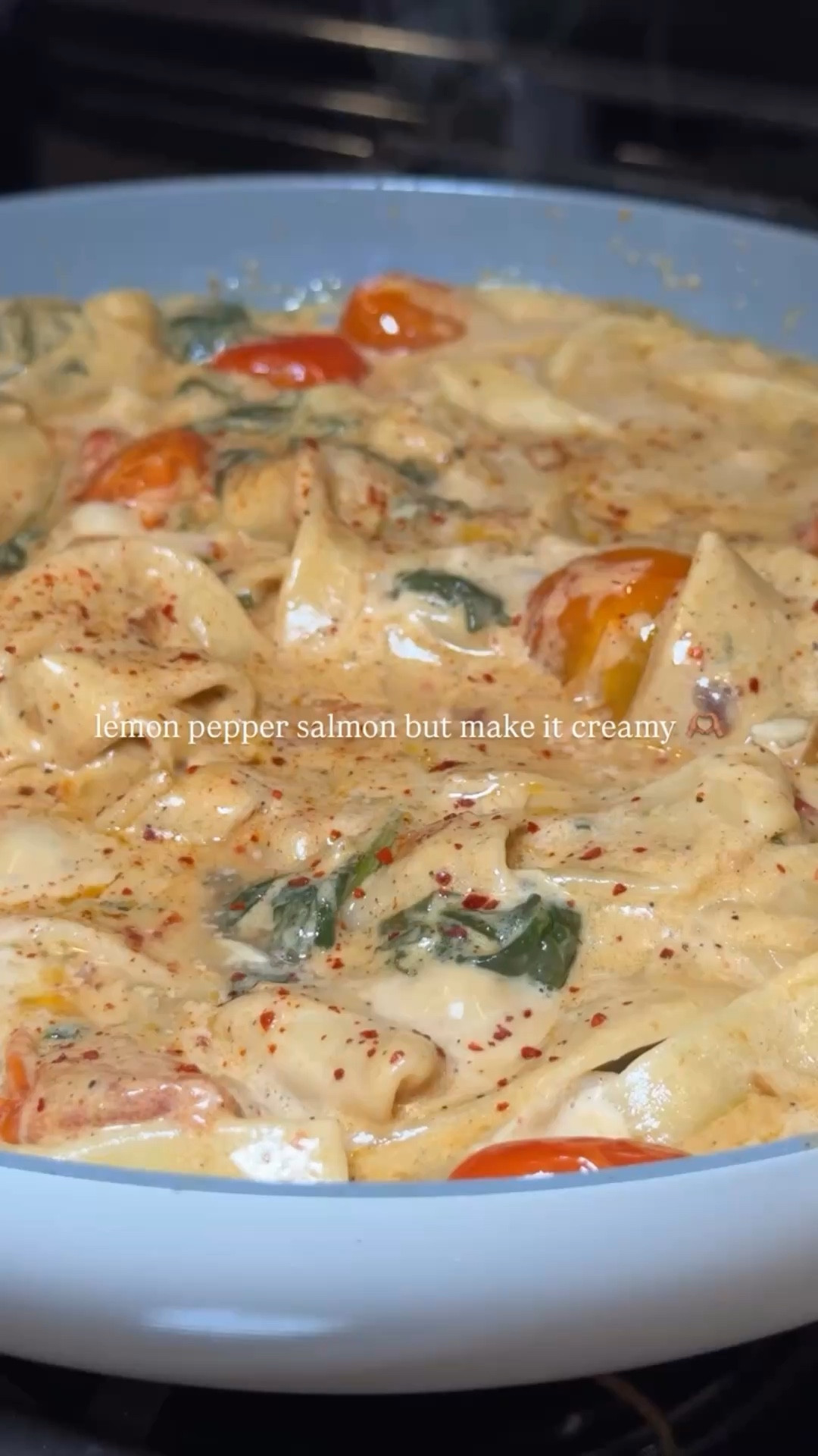 Lemon pepper salmon… but make it creamy 🫶🏽

I needed something quick, high protein, and still giving soft life dinner… so I threw this together and baby… this one stayed on the plate, no leftovers 😭

Light, creamy, packed with flavor, and still fits my goals. This is one of those meals you make once and it becomes a weekly thing.

Everything I used is from Target, so it was easy to grab and go.

And yes… I already know my Jamaican husband would’ve had something to say about this one too 😂

Save this for your next dinner idea, you’re going to need it.

Comment “RECIPE” and I’ll send you the full step by step 👇🏽
Comment “CREAMY” and I’ll send you the links to everything I used from Target 🛒