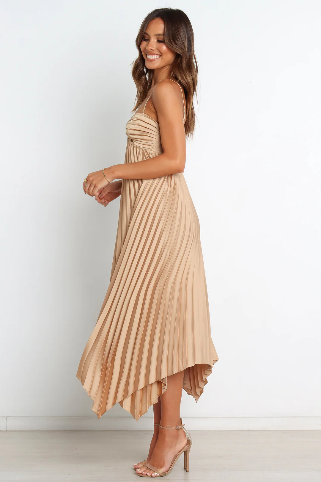 Vikki Dress - Gold | Petal & Pup (US)