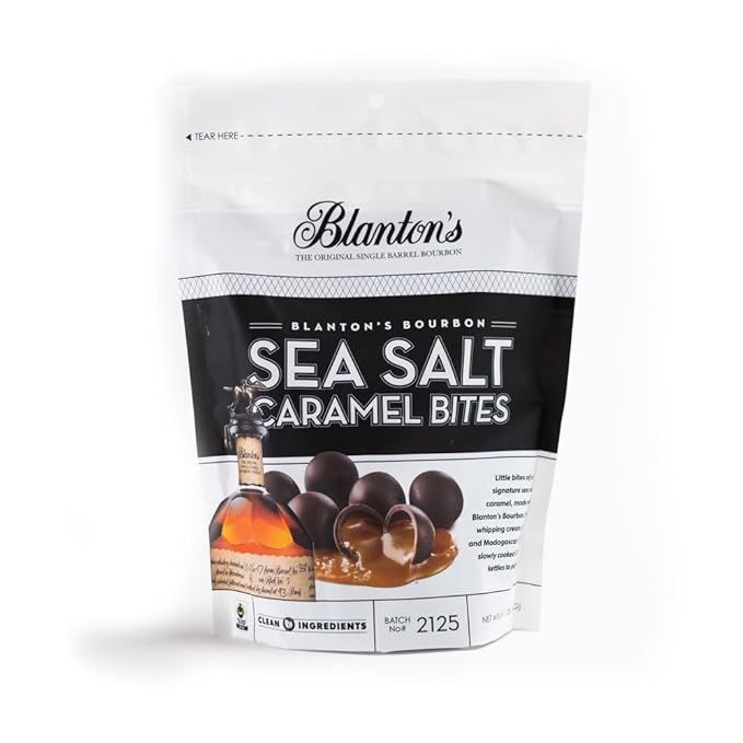 BLANTON'S BOURBON DARK CHOCOLATE SEA SALT CARAMEL | Amazon (US)