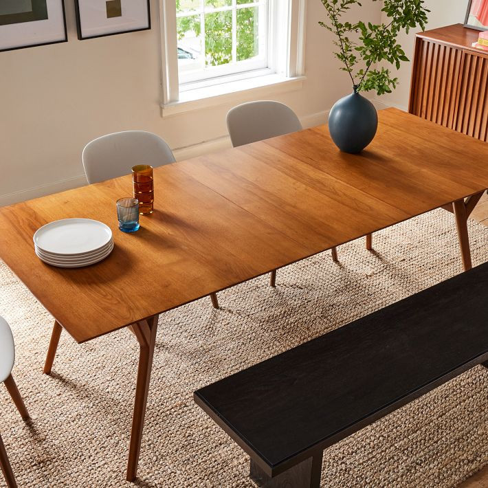 west elm Mid Century Expandable Table   | West Elm (US)