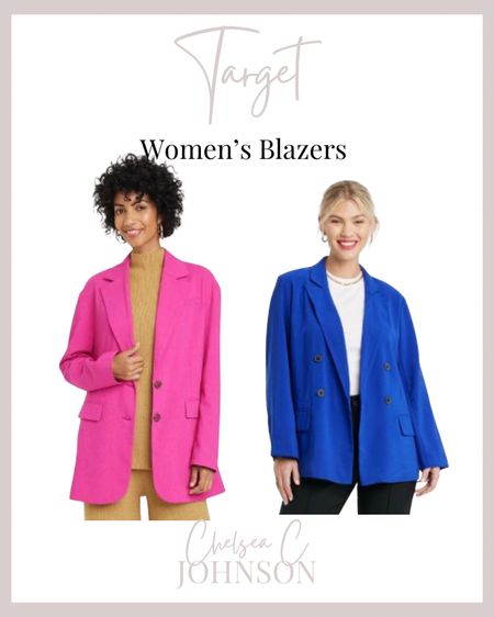 Womens blazers, plus sizes included  
Both styles come in multiple colors 


#LTKunder50 #LTKworkwear #LTKstyletip