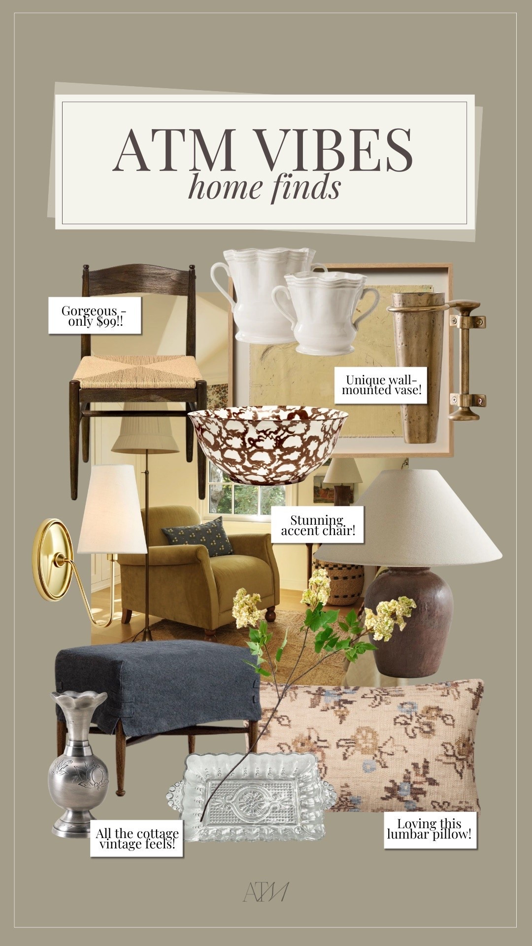 ATM Vibes - Home Finds!

cottage core, summer home finds, summer home decor, summer home favorites, pattern, cottage home, home inspo

#LTKSeasonal #LTKHome
