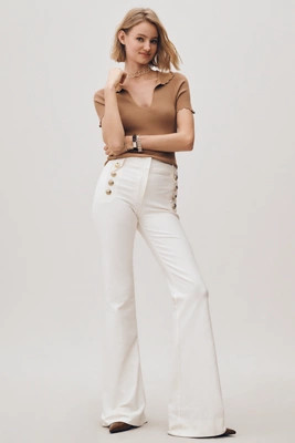 Derek Lam 10 Crosby Robertson Flare Pants | Anthropologie (US)