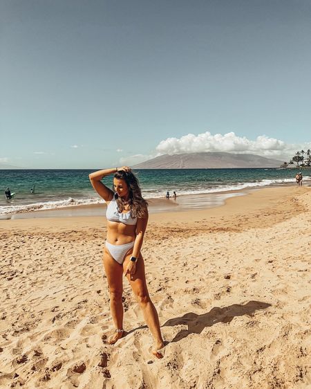 Blue ruffle swimsuit perfect for Maui trip 💦🏖️🌴☀️

#LTKfit #LTKswim #LTKstyletip