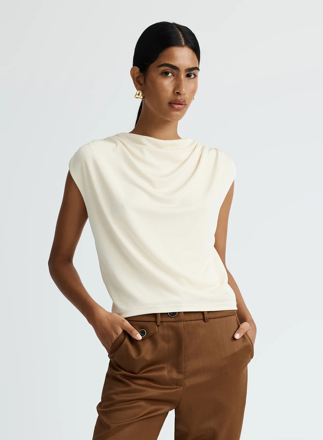 EMI TOP (CREAM) | Anna Quan (Global)