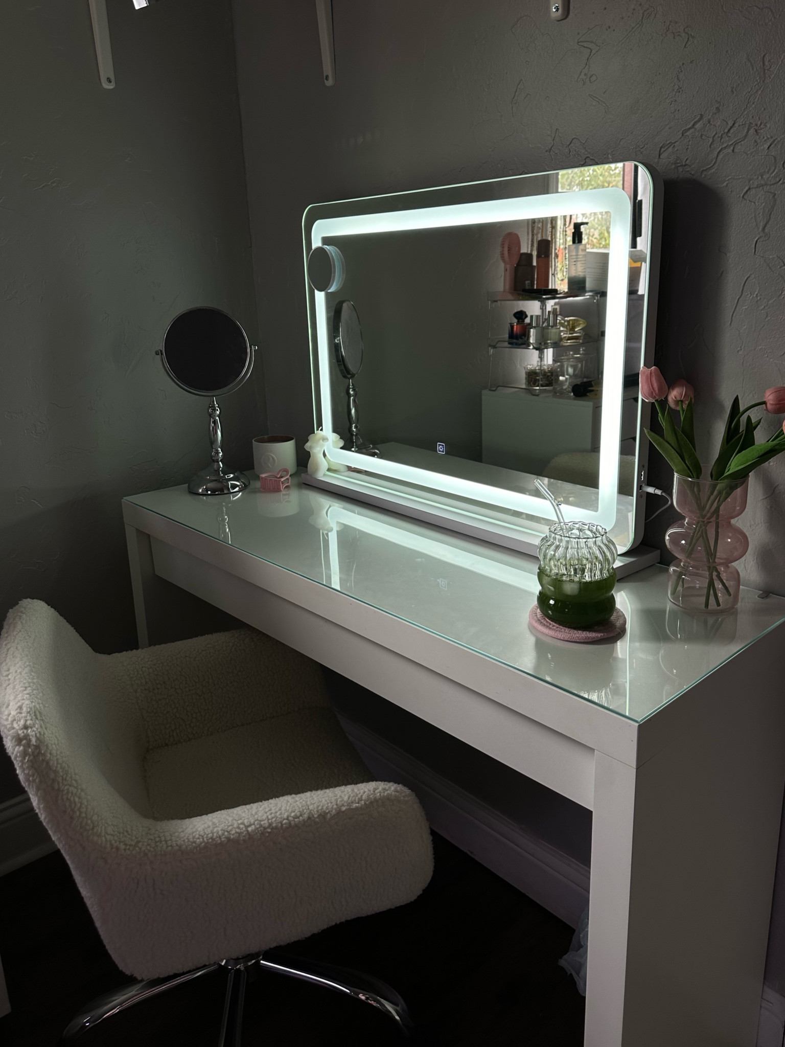 Vanity, safe place, that girl, super cute  🪞✨☁️🎀

#LTKbeauty #LTKhome #LTKU