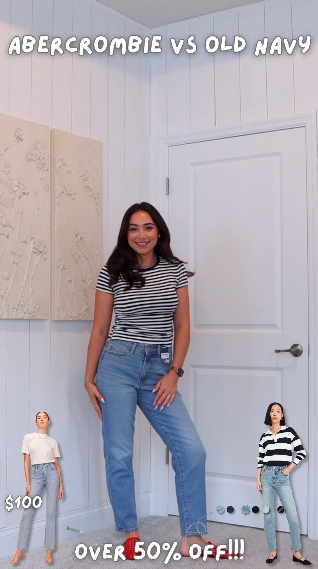 THE $30 ABERCROMBIE “DUPE”! 👖✨
You guys… I am actually speechless at these Old Navy jeans! 🤯 I wanted to see how they stacked up against my $100 Abercrombie favorites and honestly? The fit, the tailoring, and the quality for over 50% off is next level. 😍
If you love the Abercrombie look but not the price tag, you NEED to grab these! 🛍️✨ I’ve linked my exact fit and some of my other favorite affordable basics below! 👇
#LTKunder50 #LTKsalealert #OldNavyStyle #AffordableFashion #DenimDupes #SpringFashion2026

#LTKootd #LTKgrwm #LTKSaleAlert