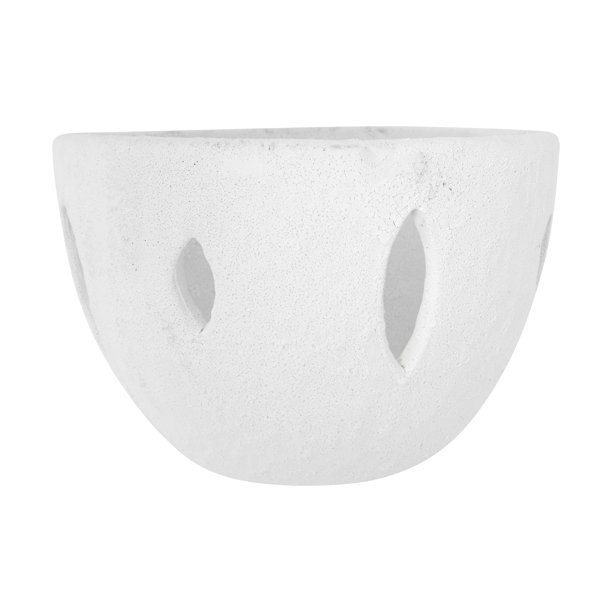 Creative Co-Op Decorative Coarse Terracotta Bowl with Cut-outs & Volcano Glaze (Each one will var... | Walmart (US)