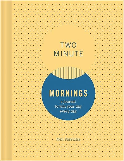 Two Minute Mornings: A Journal to Win Your Day Every Day (Gratitude Journal, Mental Health Journa... | Amazon (US)