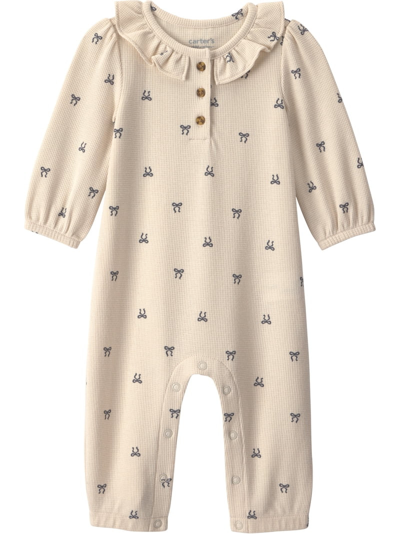 Carter's Child of Mine Baby Jumpsuit, Sizes 0/3-24 Months | Walmart (US)
