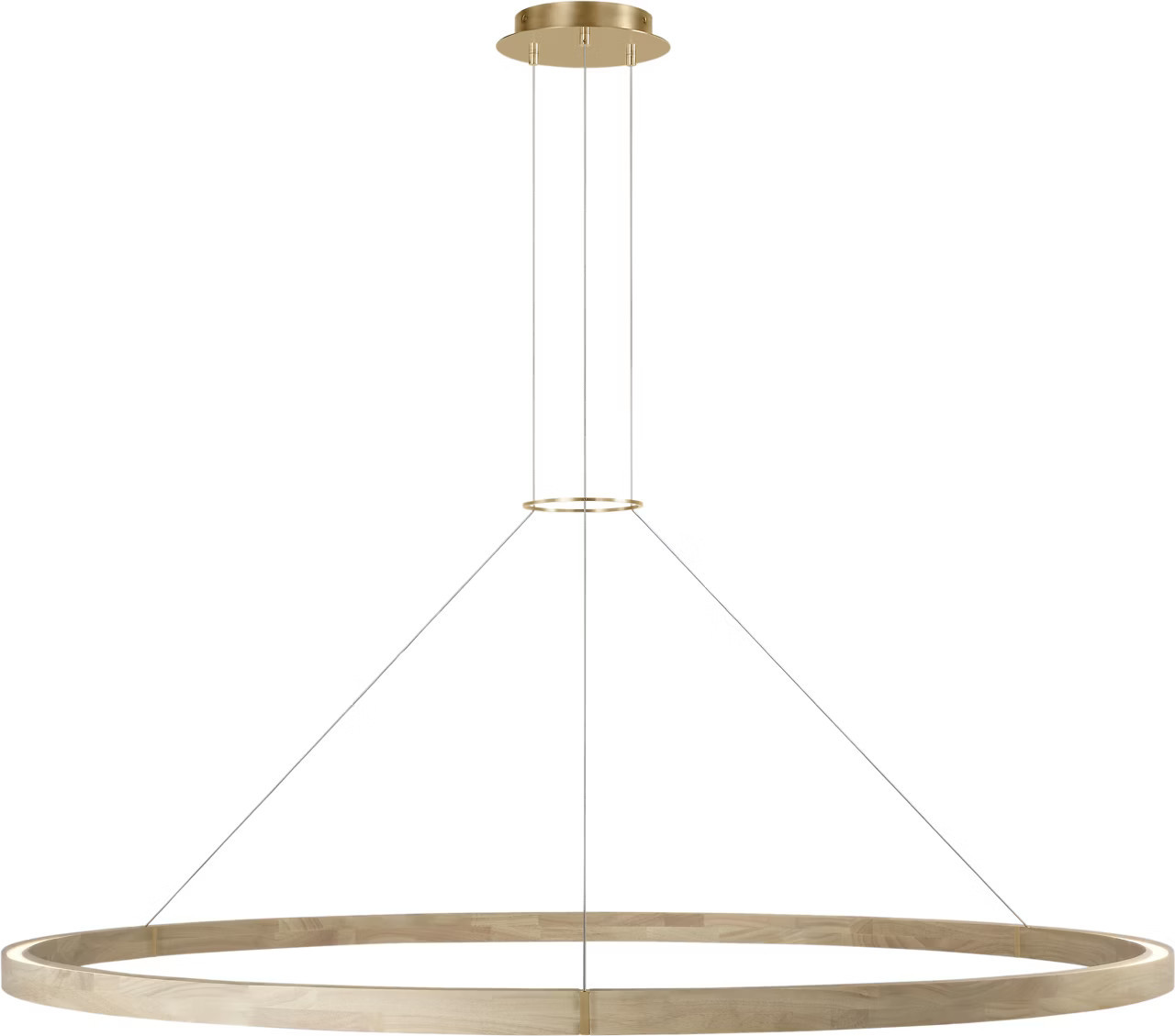 Ashok 65 Chandelier hand rubbed antique brass 2700K 90 CRIVisual Comfort | Visual Comfort