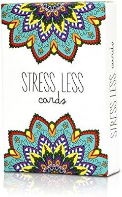 Stress Less Cards - 50 Mindfulness & Meditation Exercises - Helps Relieve Stress and Anxiety - Th... | Amazon (US)