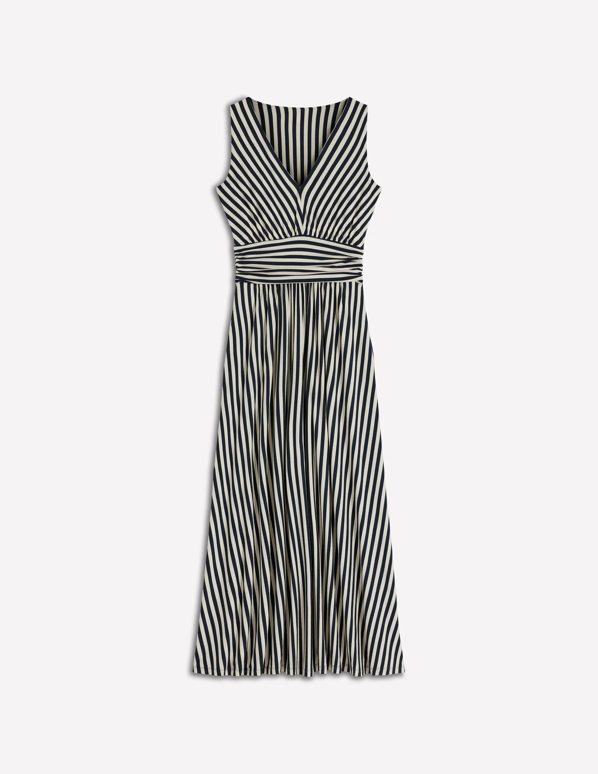 Elodie Jersey Maxi Dress-Pink Punch, Zig Zag Wave | Boden (US)