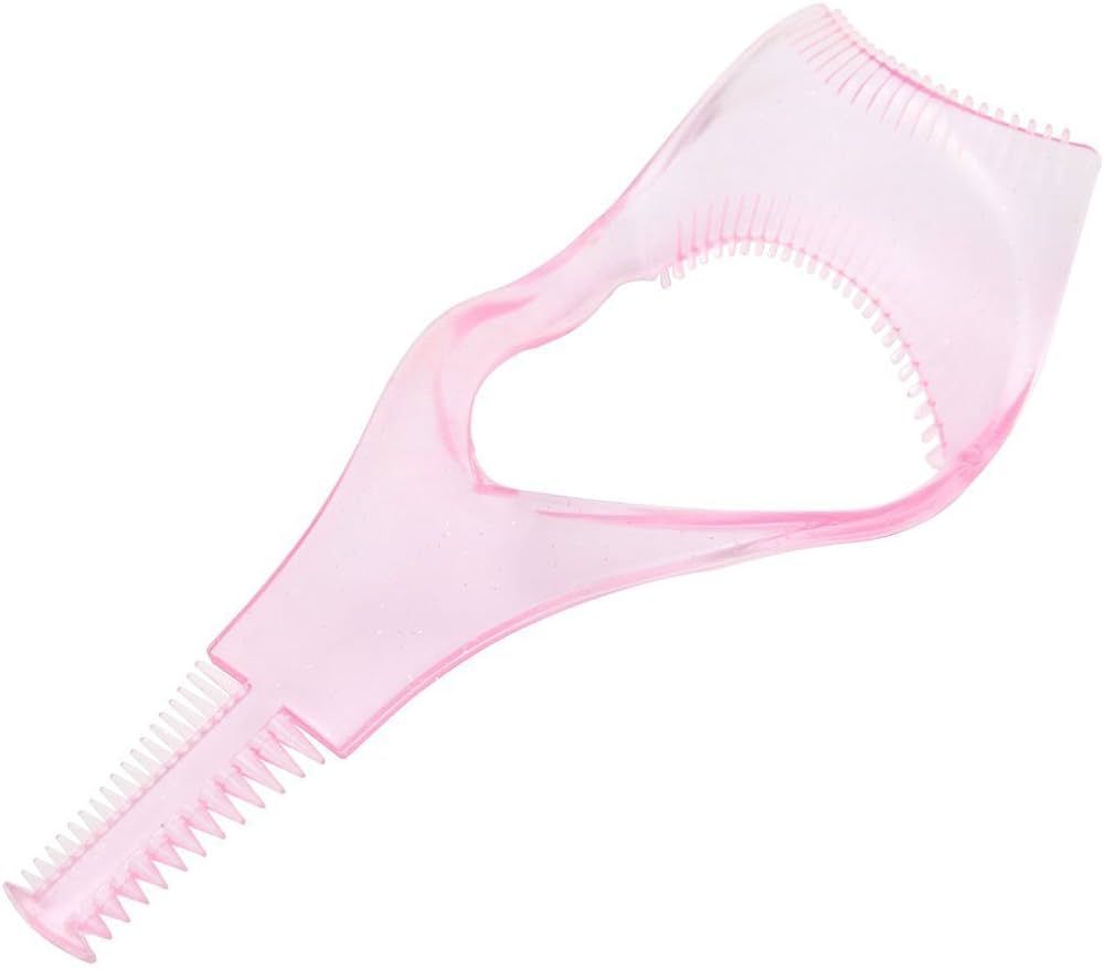 3Pcs Plastic Makeup Upper Lower Eye Lash Mascara Guard Applicator With Comb Eyelashes Curlers App... | Amazon (US)