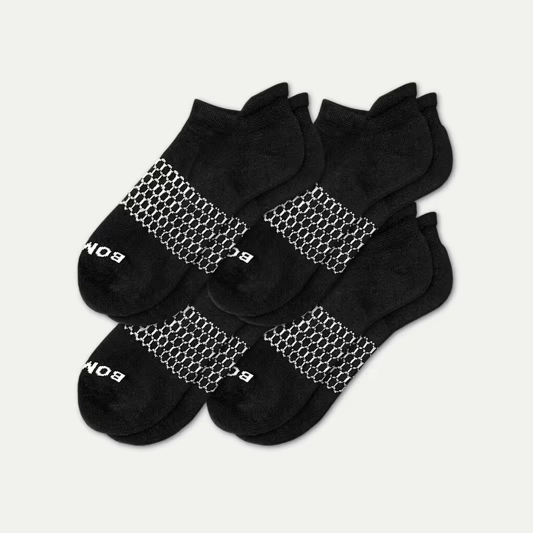 Men's Solids Ankle Sock 4-Pack | Bombas