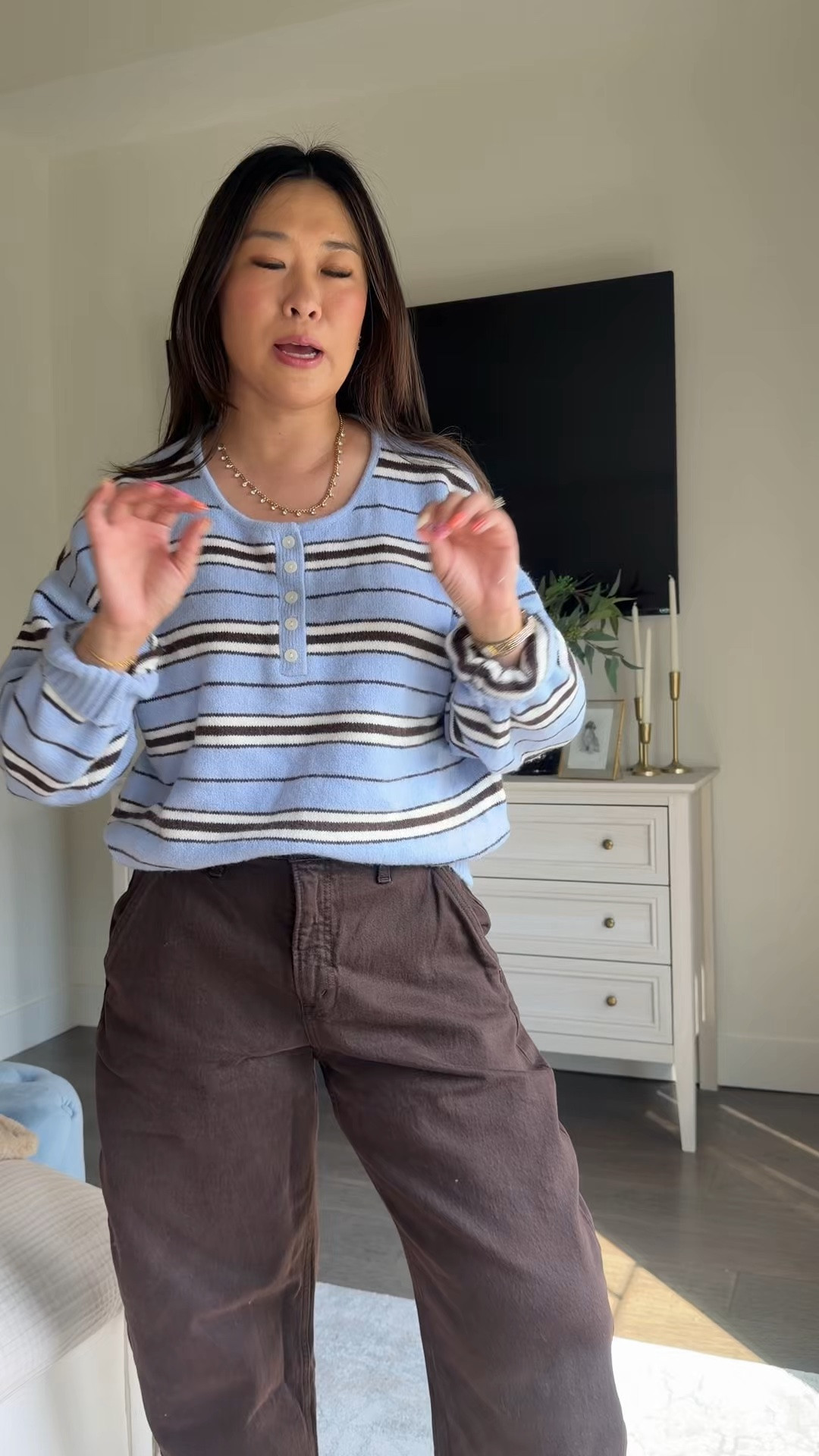Abercrombie Denim Sale!! So many good Fall pieces on sale!!! 25-50% Off All Denim + 20% Off Almost Everything Else! Code DENIMAF for a stackable 15% off + all orders with Denim get FREE SHIPPING!

Striped Sweater: Medium
Brown Barrel Denim: 28S (could have sized down)

#LTKootd #LTKOver40 #LTKSaleAlert
