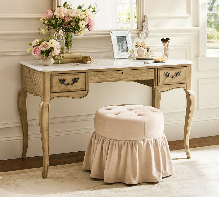 LoveShackFancy Vanity Desk (50") | Pottery Barn (US)