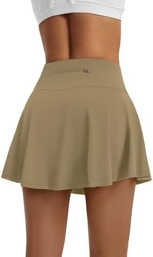 Women's High Waist Pleated Tennis Skirt with 4 Pockets Lightweight Athletic Golf Skorts Skirts fo... | Amazon (US)