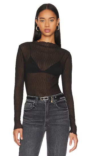Marseilles Top in Black | Revolve Clothing (Global)