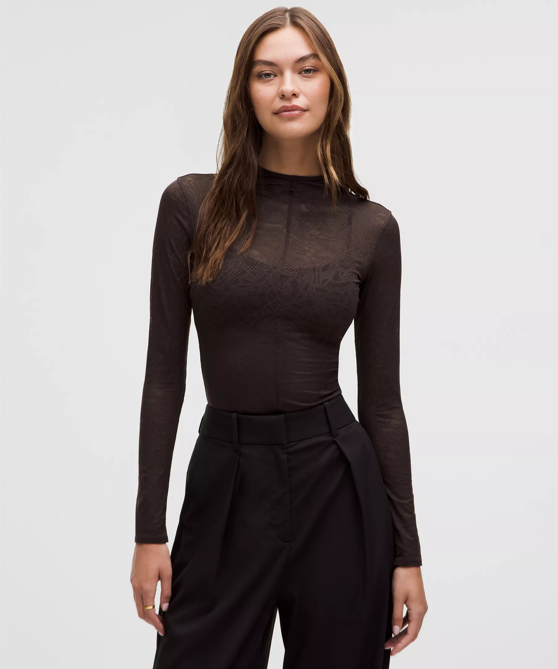 Lace Long-Sleeve Shirt | Women's Short Sleeve Shirts & Tee's | lululemon | Lululemon (US)