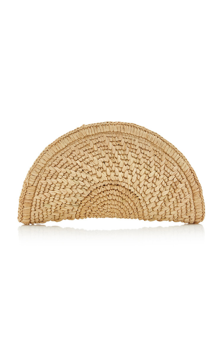 Exclusive La Isla Perla Raffia Clutch | Moda Operandi (Global)