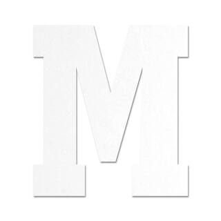 13" White Wood Letter by ArtMinds® | Michaels Stores