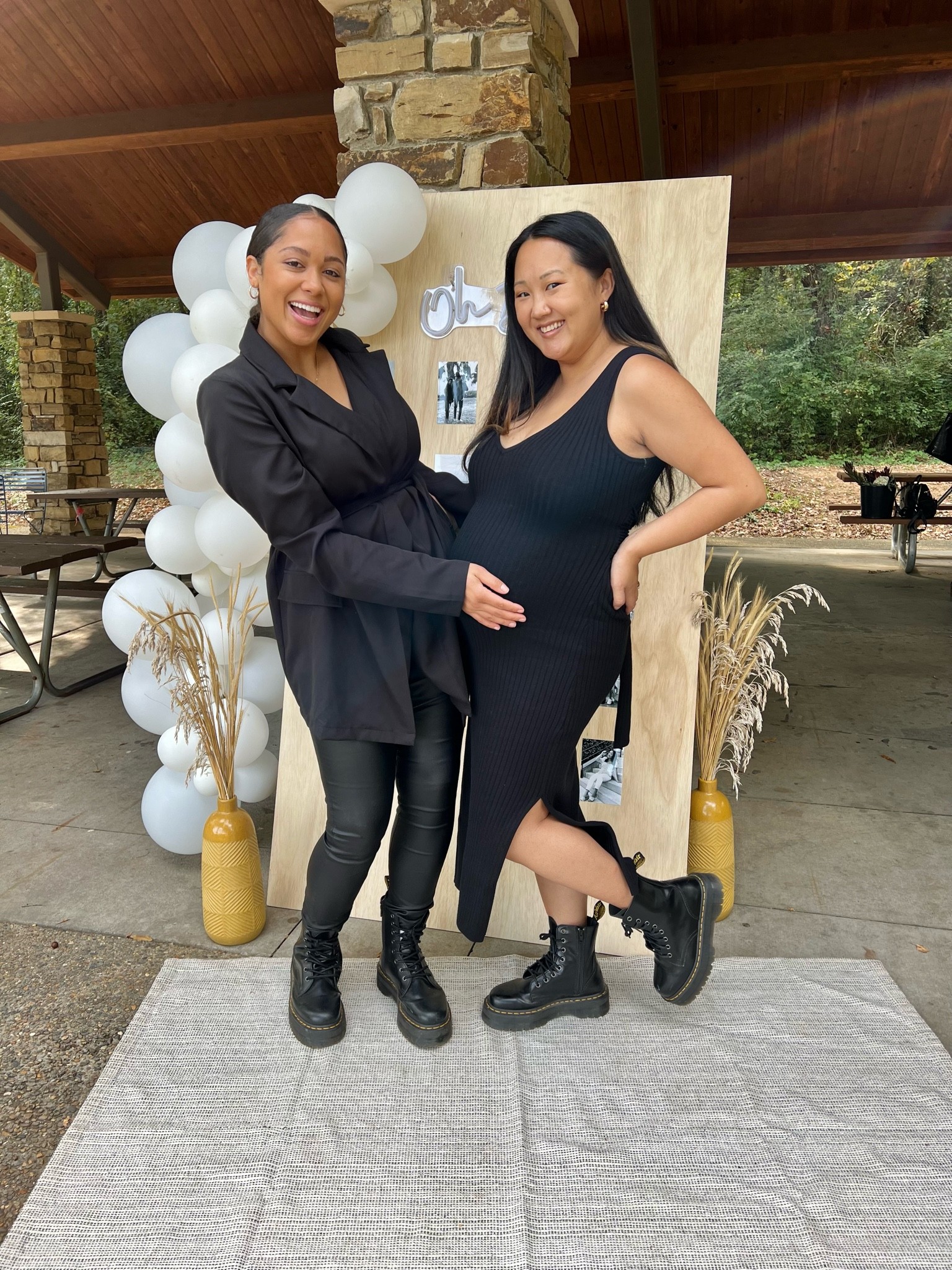 I got a lot of questions on Instagram about what I was wearing to my bff’s fall baby shower. 

This casual blazer is my absolute go-to for a chic classic look. 

Dr martens are a fall must have. They literally go with any and everything…dresses, pants, blazers you name it💕

All items linked!

#LTKSeasonal #LTKworkwear #LTKbump