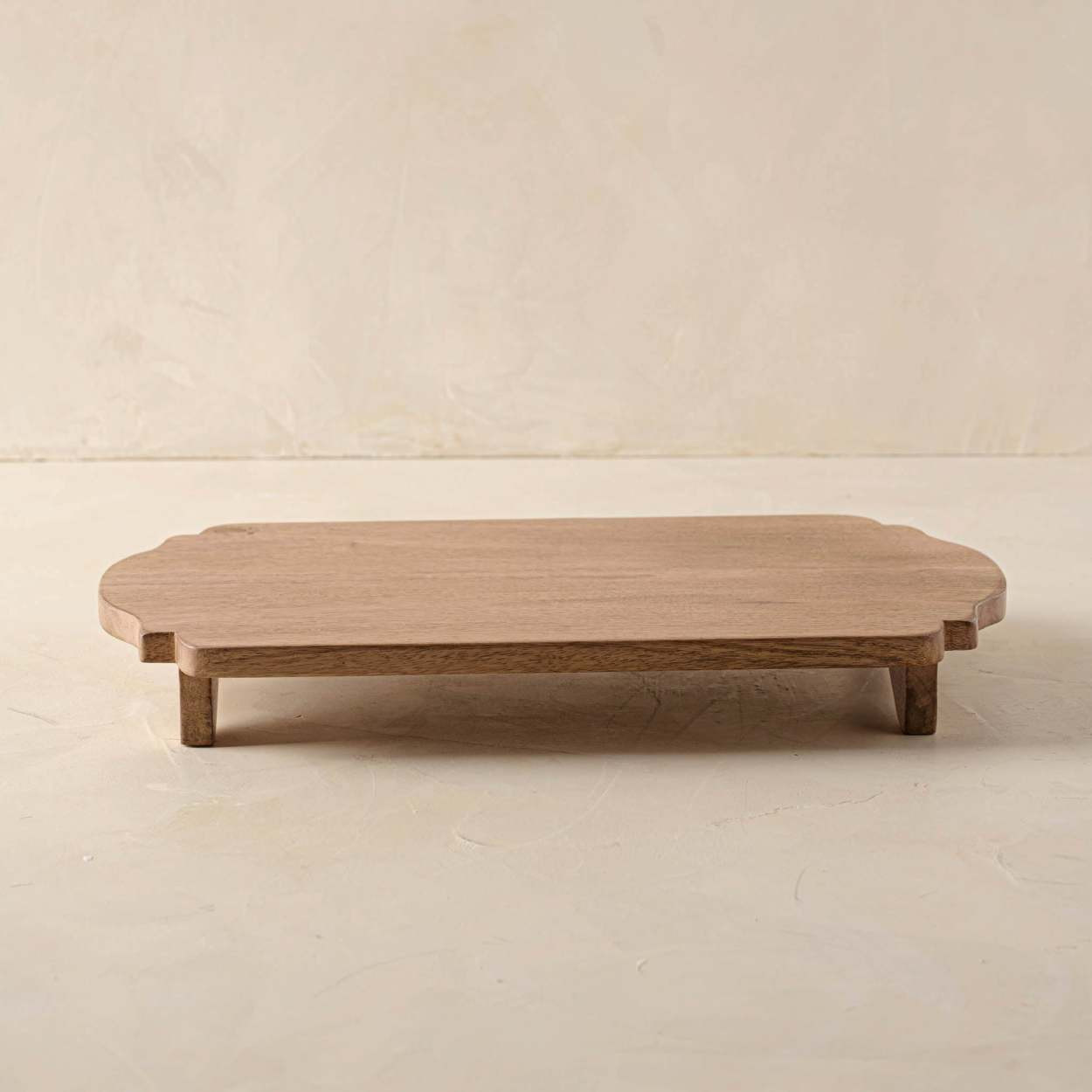 Rhett Wooden Footed Serving Board | Magnolia