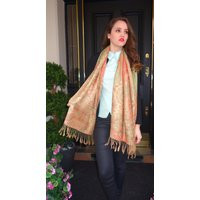 SALE! Pistachio multi coloured pashmina scarf | Etsy (US)