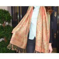 SALE! Pistachio multi coloured pashmina scarf | Etsy (US)