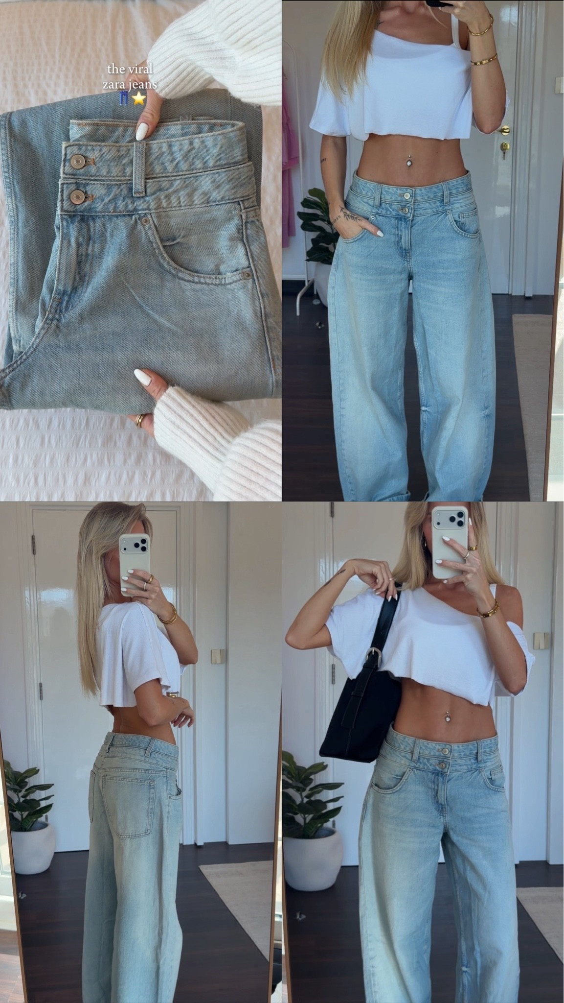 another viral zara jeans 👖✨

#LTKFashionMonth #LTKstyletip #LTKjeans