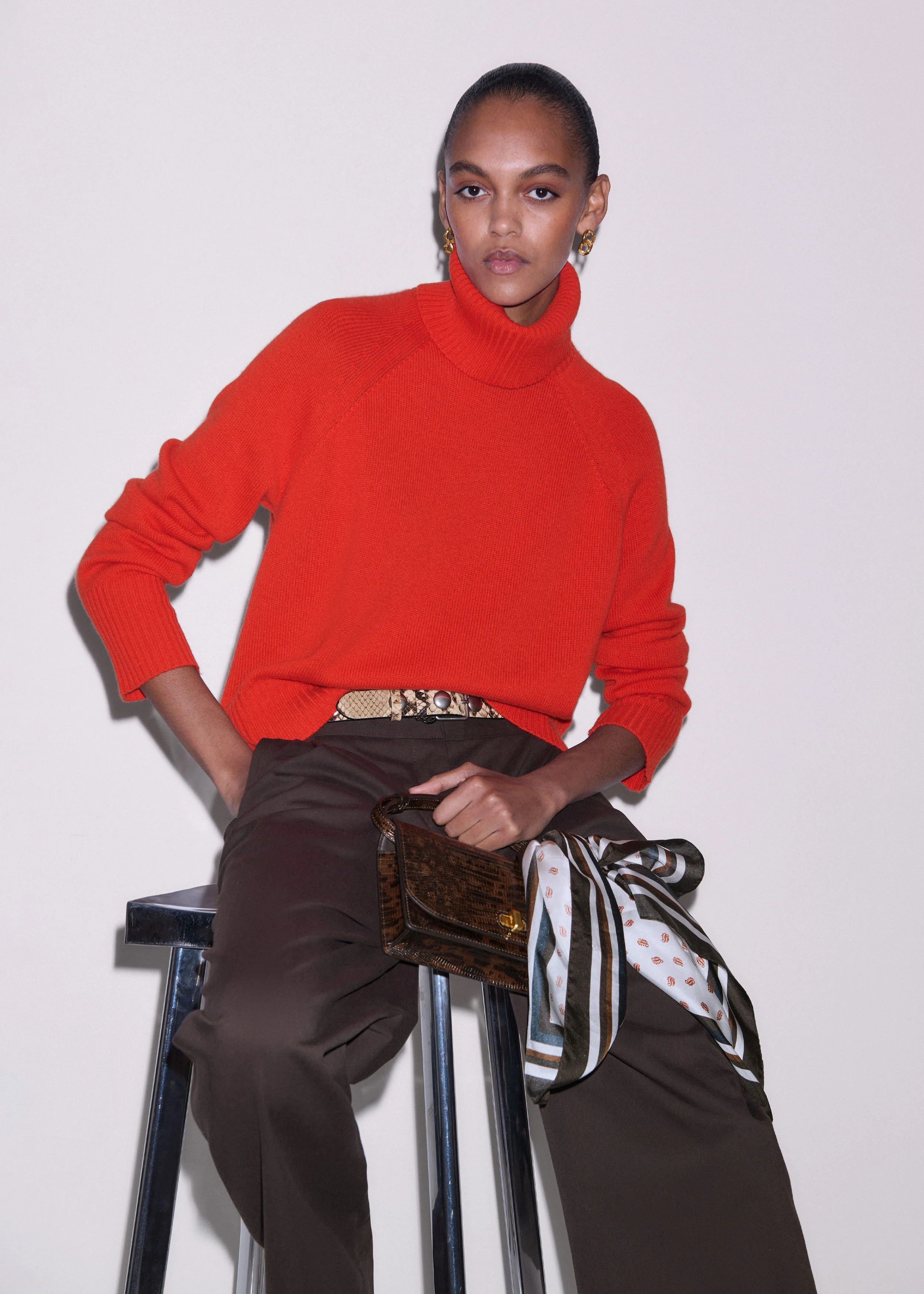 Raglan Jumper + Snood Cashmere | ME+EM Global (Excluding US)