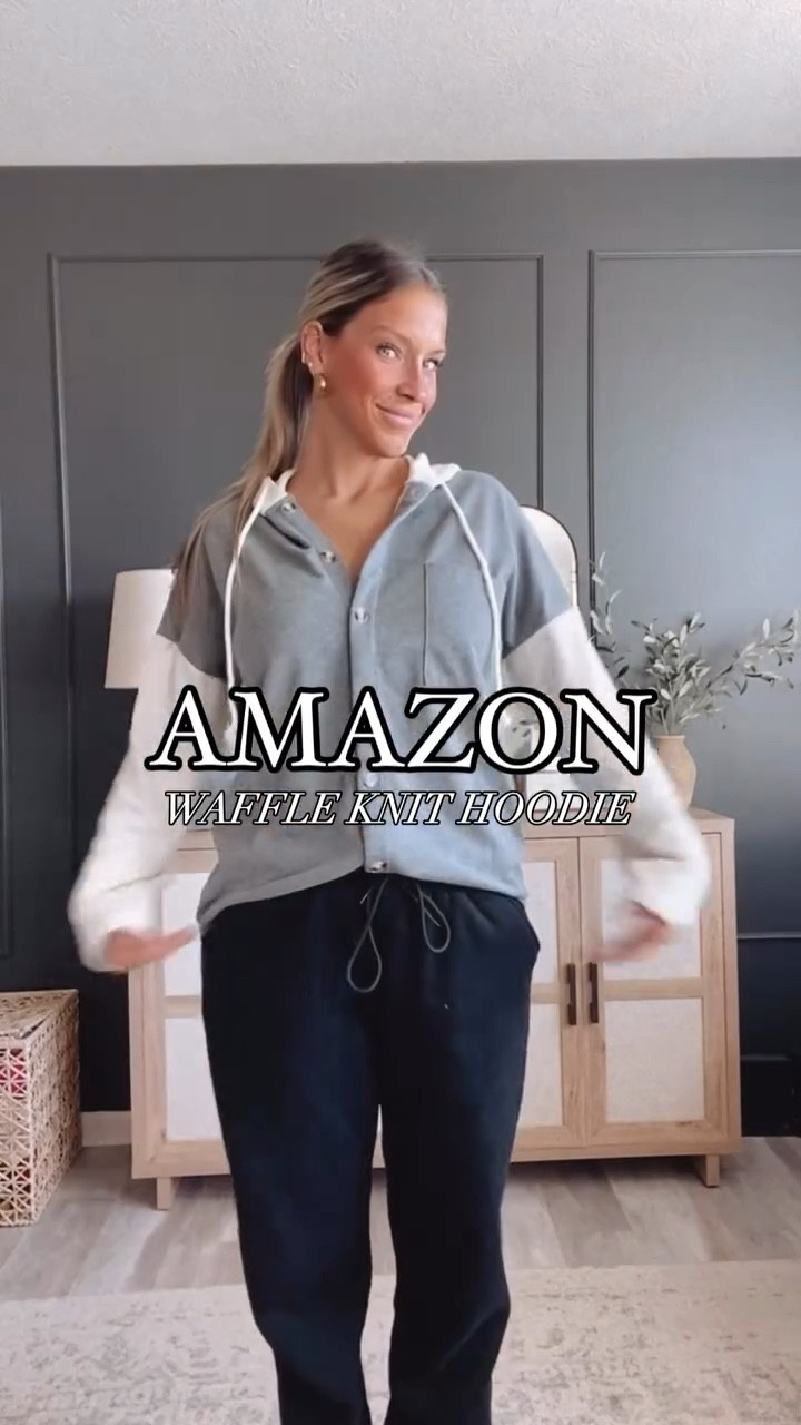 comment 👀 WAFFLE 👀 and I will send you this link direct to your messages! The double fabric combo made this one! It’s like a two-in-one top doubled from a hoodie to a button down! Super soft + a great wfh option! 

Waffle Top Dark Grey - M
Waffle Top Light Heather Grey - M

Women’s fashion hoodies & sweatshirts, oversized hoodies, button hooded jacket, lightweight, knit long sleeve tops, chest pocket, drawstring, loose fit

#amazoninfluencer #amazoninfluencerprogram #amazoninfluencers #amazonfinds