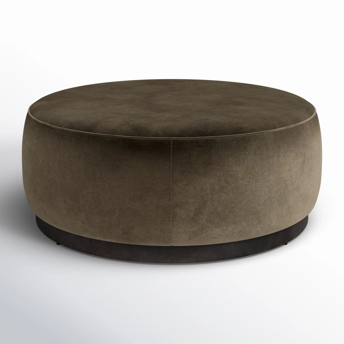 Faira 36" Wide Round Standard Ottoman | Wayfair North America