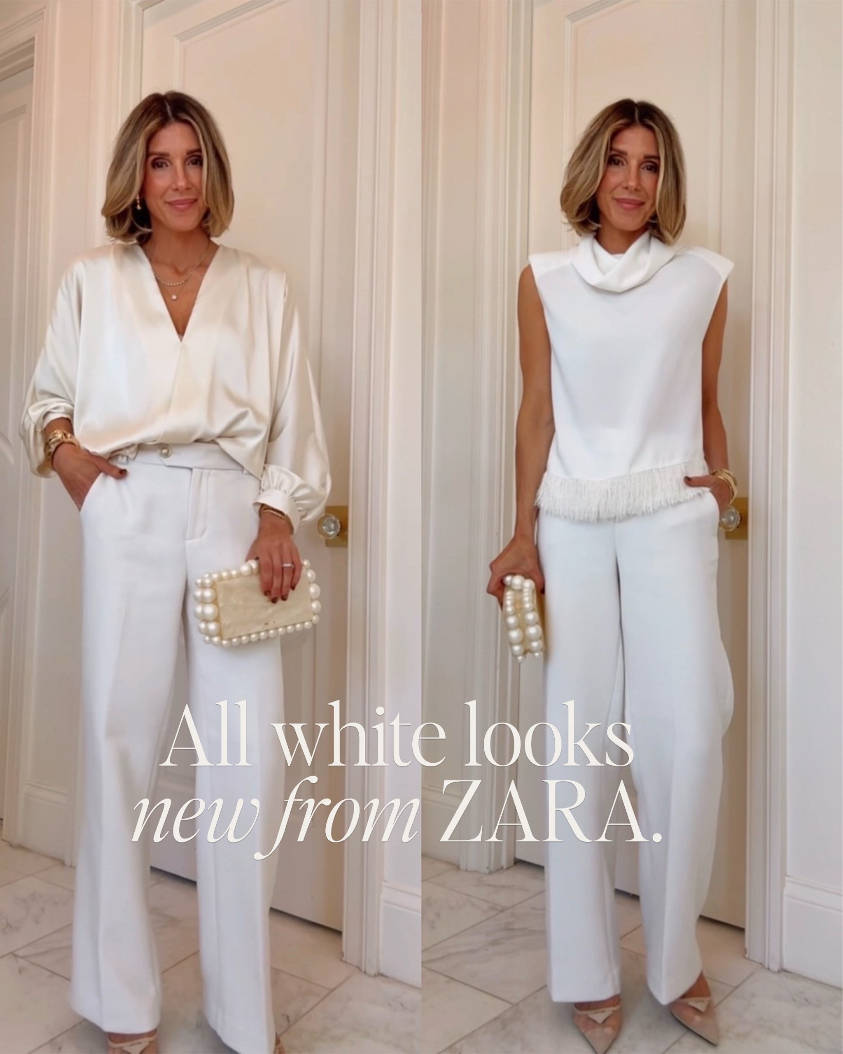All-white looks from Zara with the most feminine details 🤍
Elevated, effortless, and without the luxury price tag.

#LTKfinds #LTKspring #zarafinds #zarastyle
#allwhiteoutfit #femininestyle #springfashion
#outfitinspo

#LTKootd