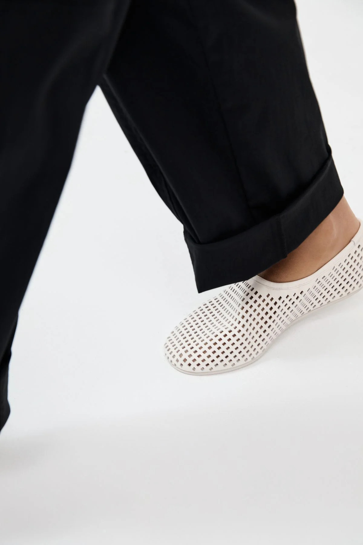 Perforated Ballet Flat - Tofu | St. Agni (US, UK, EU)