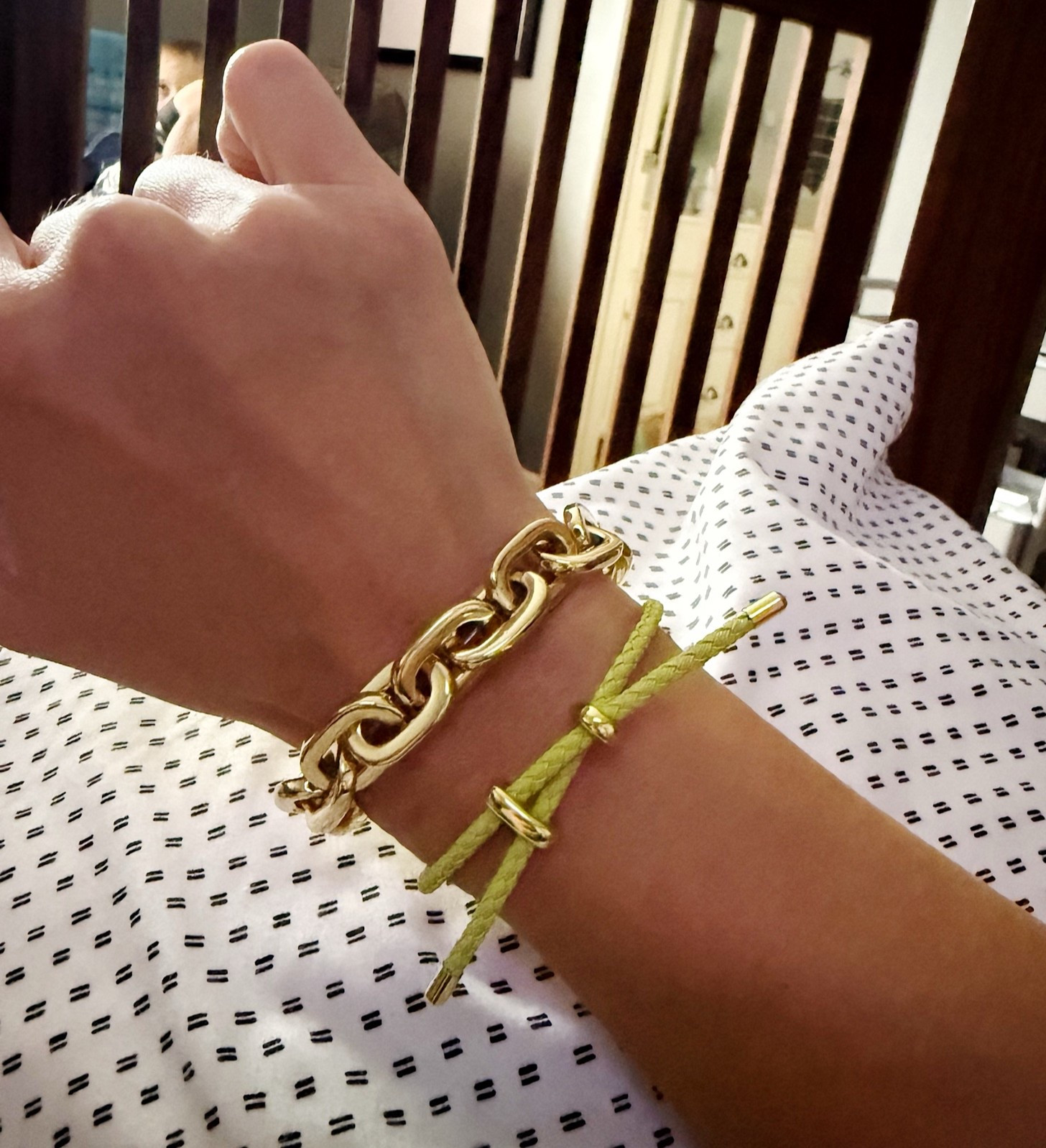 Some recent arm candy!  These rope bracelets are so fun!

#LTKOver40 #LTKootd #LTKActive