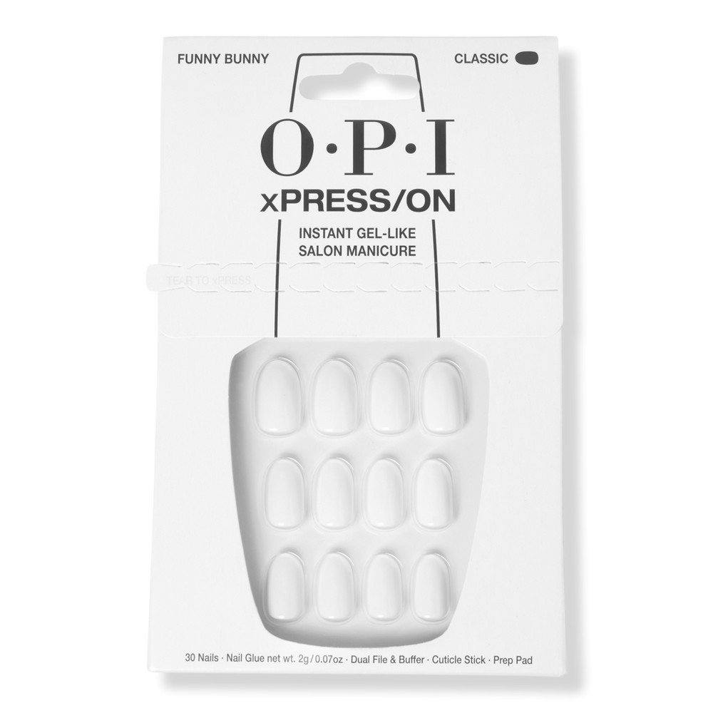 OPI xPRESS/ON Solid Color Press On Nails - Funny Bunny | Ulta