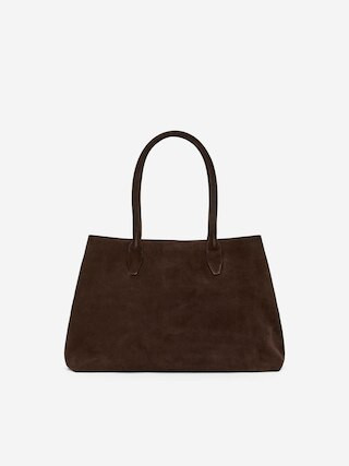 Suede Tote Bag – Brown – Women – ARKET GB | Arket UK