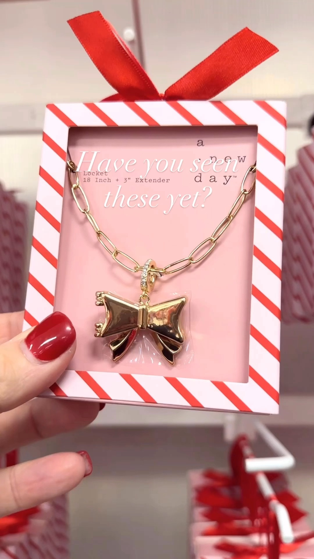 Have you seen these yet?! 😍😍I found the cutest range of holiday accessories …you’ll be a moth to the flame for these wristbands, charms & AirPod covers! 

They make the cutest stocking stuffers and are perfect to include in Brrrr Baskets! 🎁

Oh & I found some amazing tree bows too, for $5 and $10! 🎀😳check those out at the end! 

*
*
*
#stockingstuffers #brrbasket
#targetaccesories #targetstyle #targetchristmas #christmasgiftideas #giftideasforher #giftideasfor teens

#LTKHoliday #LTKGiftGuide #LTKSeasonal