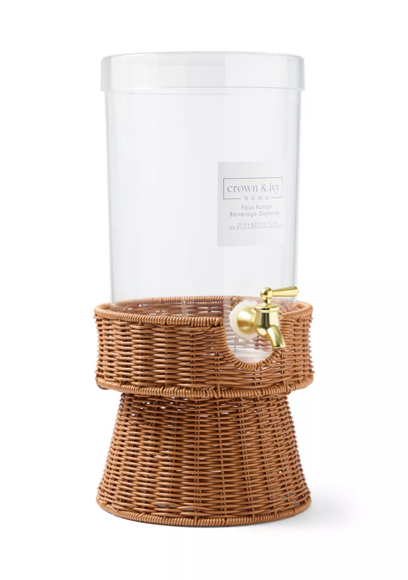 Rattan Beverage Dispenser | Belk
