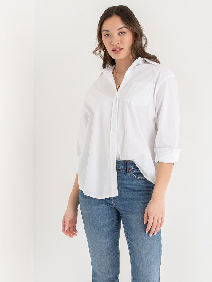 Relaxed Button-Down Shirt | Rickis | Ricki's