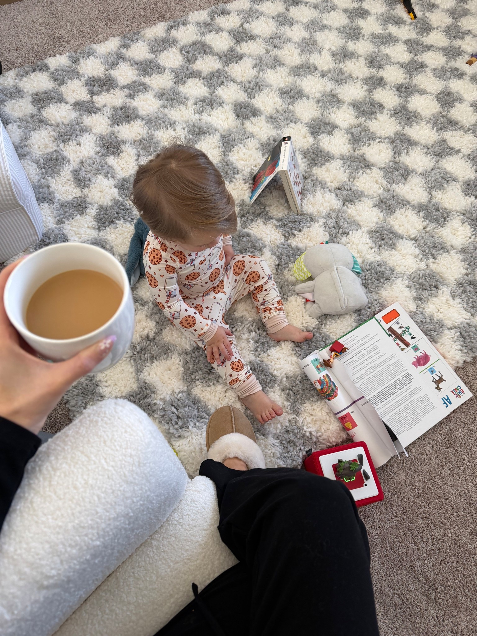 Mornings with banksy 🤍🧸 KAITC takes 20% off his Jammie’s! 

#LTKFindsUnder50 #LTKmomlife #LTKBaby