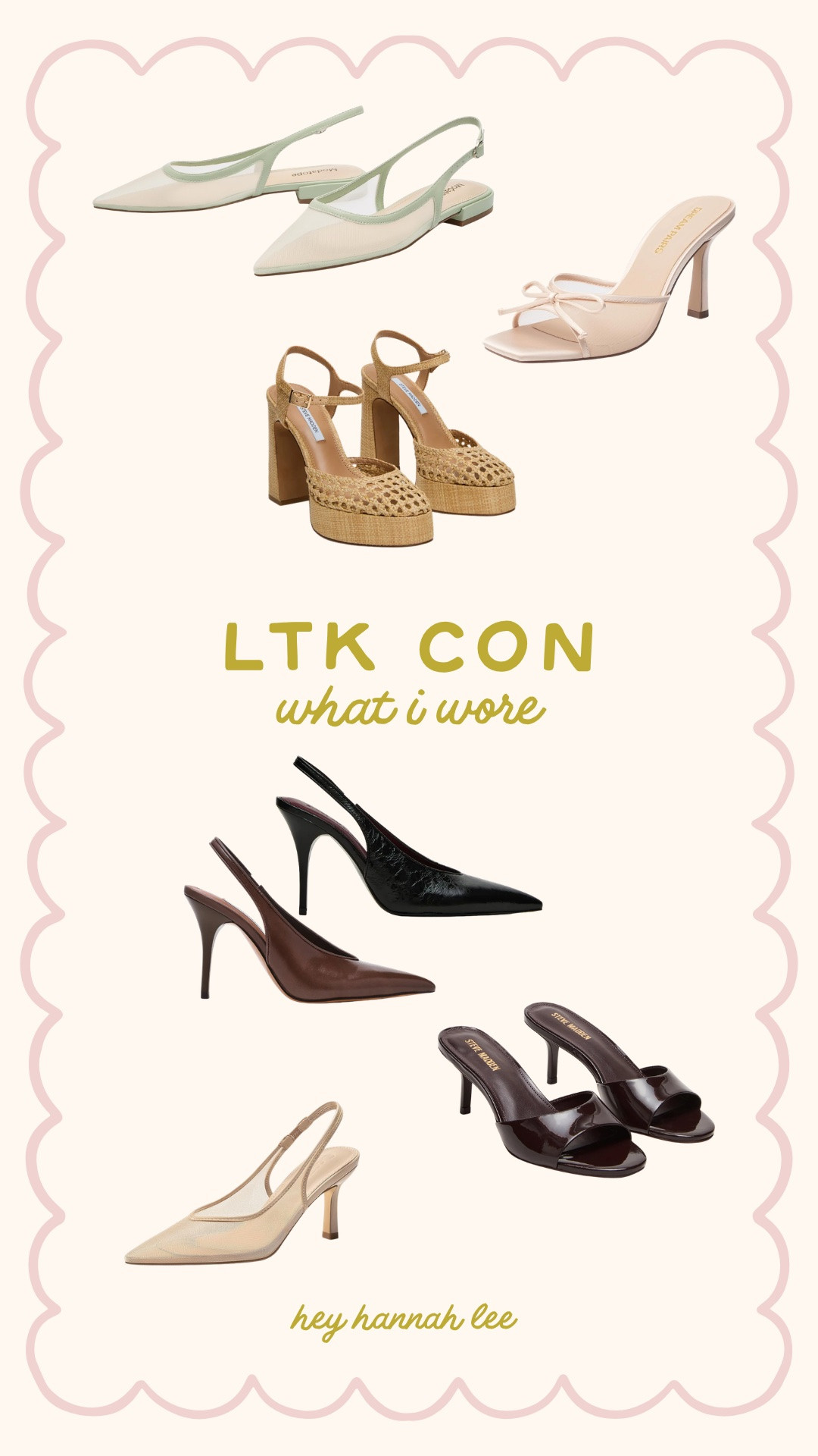 Shoes from LTK Con!!!